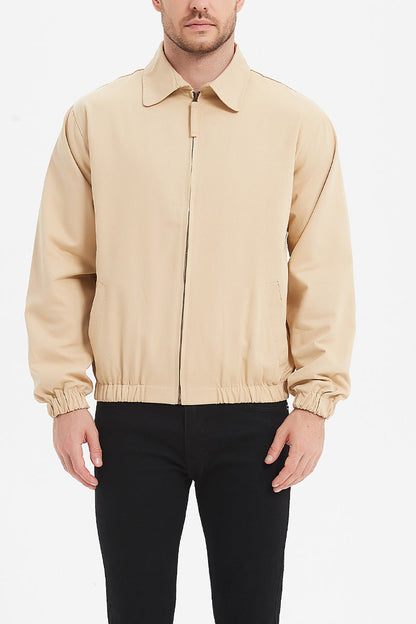 Men's Golf Jacket with Lightweight Polyester Lining – Functional Sporty Style