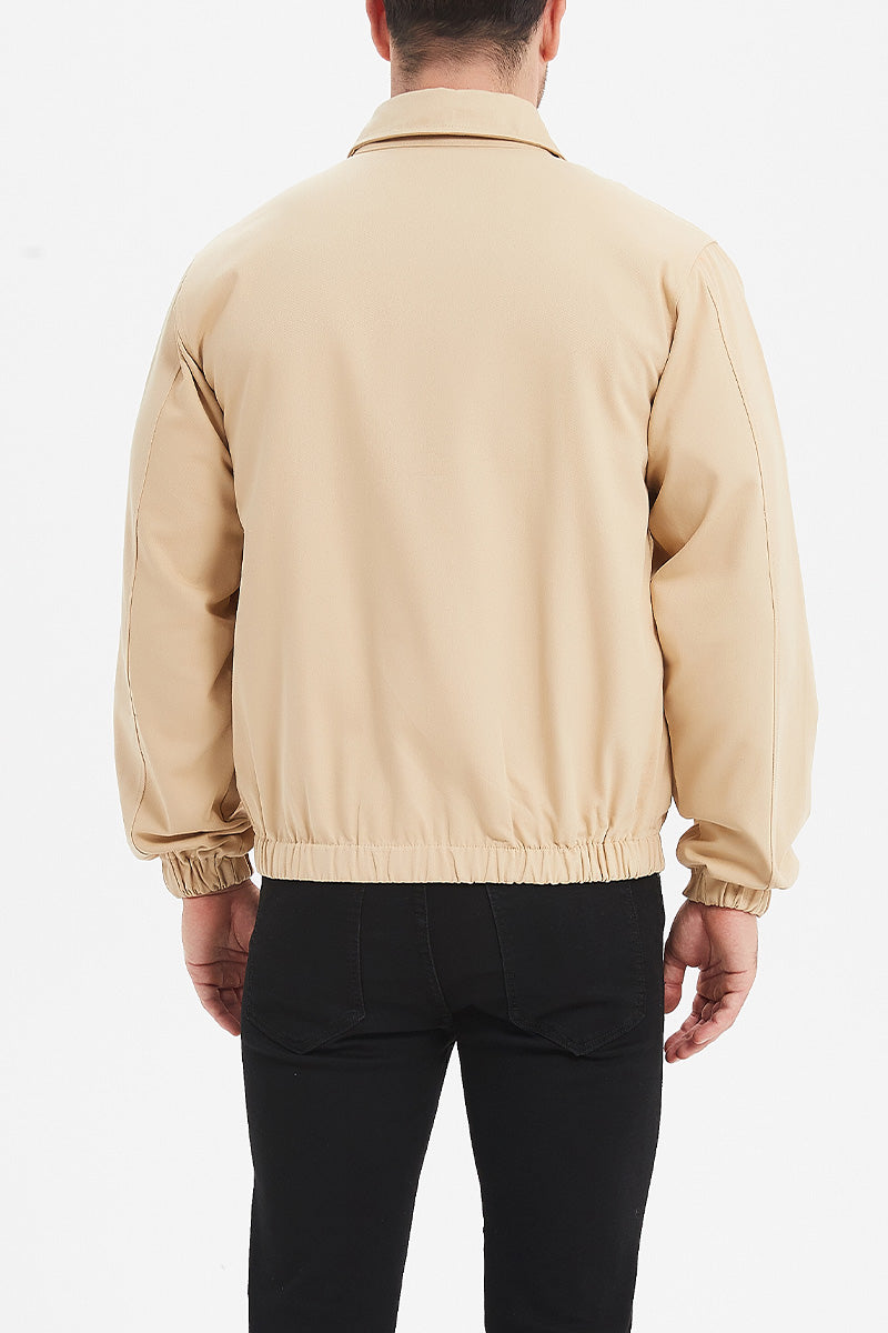 Men's Golf Jacket with Lightweight Polyester Lining – Functional Sporty Style