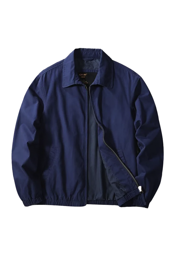 Men's Golf Jacket with Lightweight Polyester Lining – Functional Sporty Style
