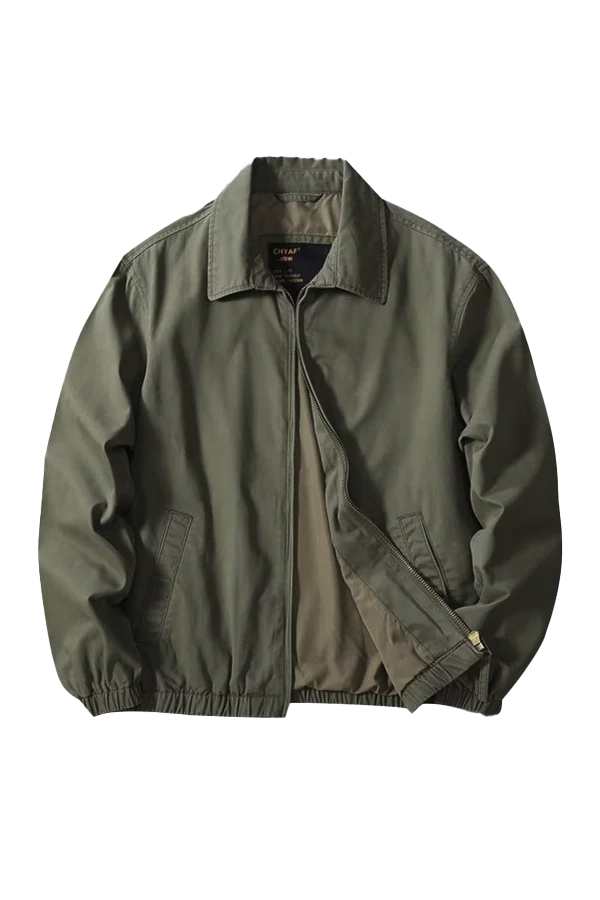 Men's Golf Jacket with Lightweight Polyester Lining – Functional Sporty Style