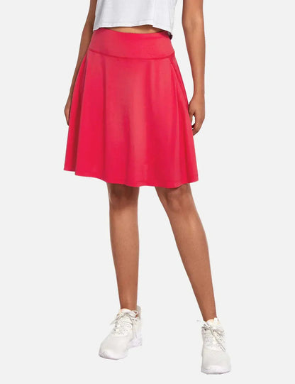 Gonna - Women's High-Waisted Summer Shorts UPF50 Plus with Pleats, Integrated Lining, and Pockets