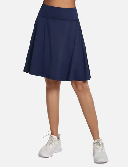 Gonna - Women's High-Waisted Summer Shorts UPF50 Plus with Pleats, Integrated Lining, and Pockets