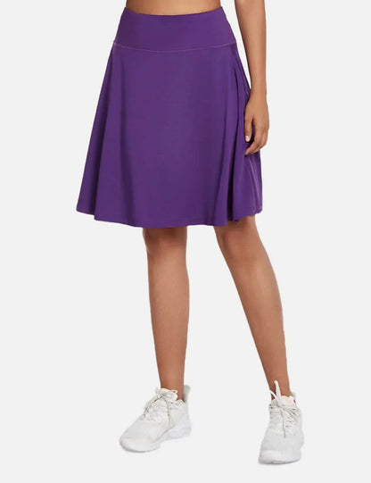 Gonna - Women's High-Waisted Summer Shorts UPF50 Plus with Pleats, Integrated Lining, and Pockets