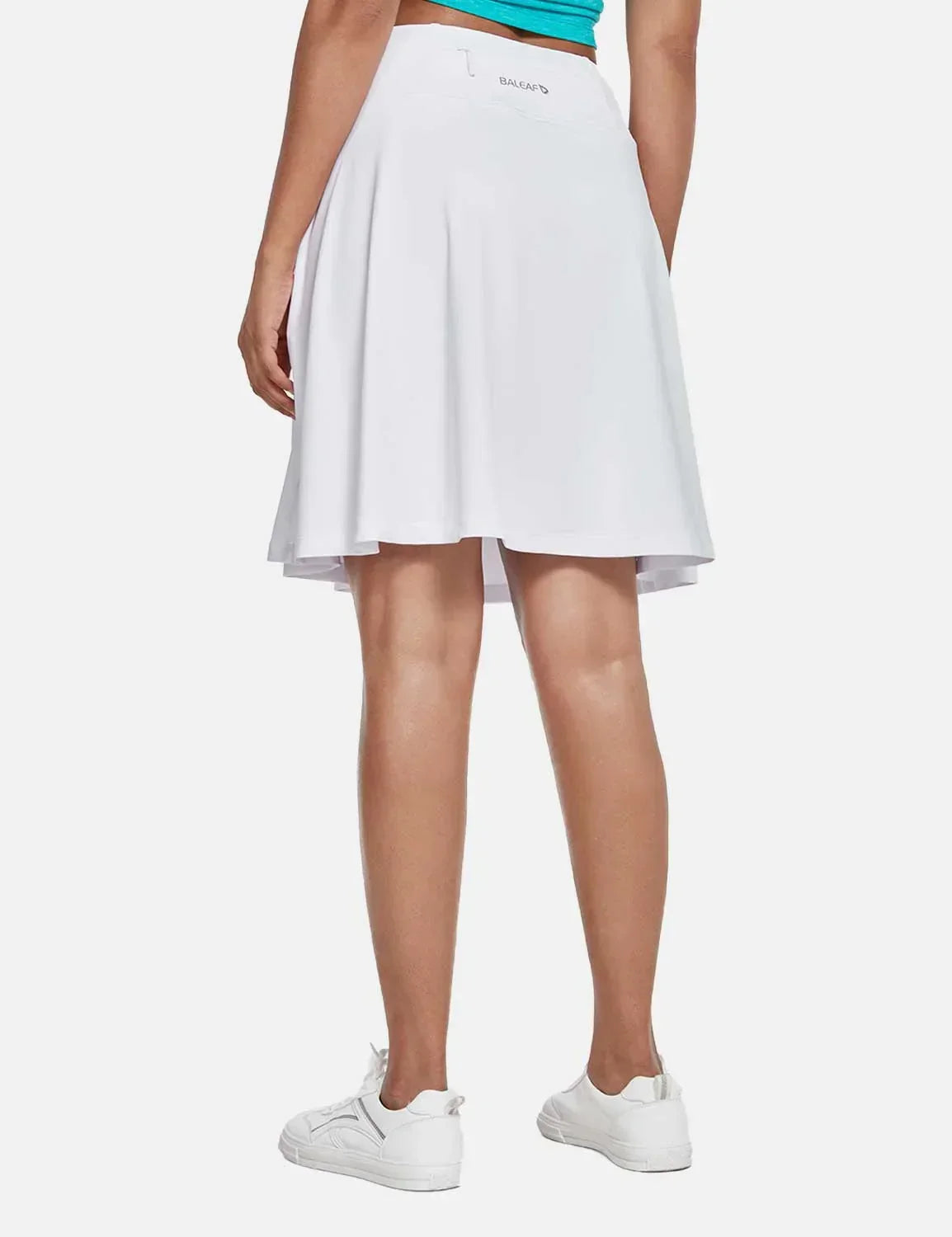Gonna - Women's High-Waisted Summer Shorts UPF50 Plus with Pleats, Integrated Lining, and Pockets