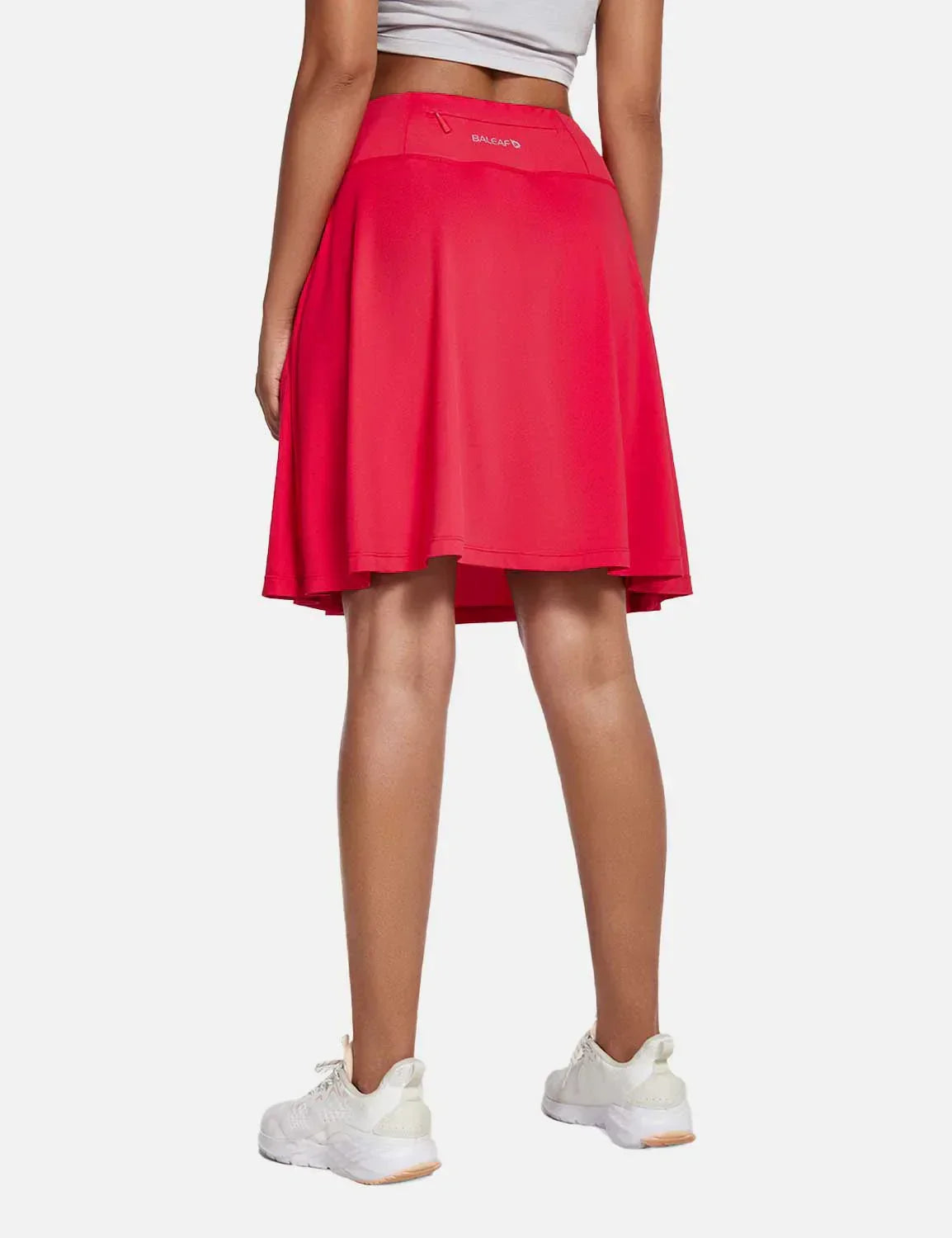 Gonna - Women's High-Waisted Summer Shorts UPF50 Plus with Pleats, Integrated Lining, and Pockets