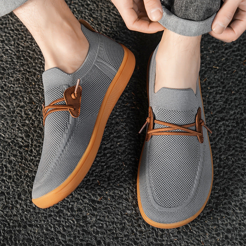 Scarpe Sportive Uomo Senza Lacci in Rete Traspirante – Leggere da Passeggio