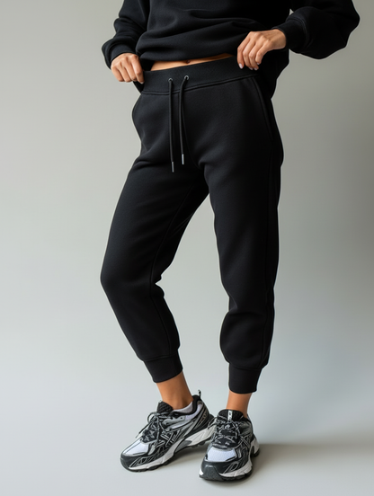 Women's Jogger Pants with Elastic Waistband and Fleece Lined Interior – Fleece Lining