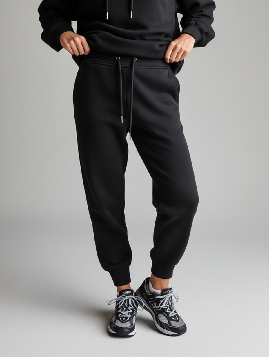 Women's Jogger Pants with Elastic Waistband and Fleece Lined Interior – Fleece Lining
