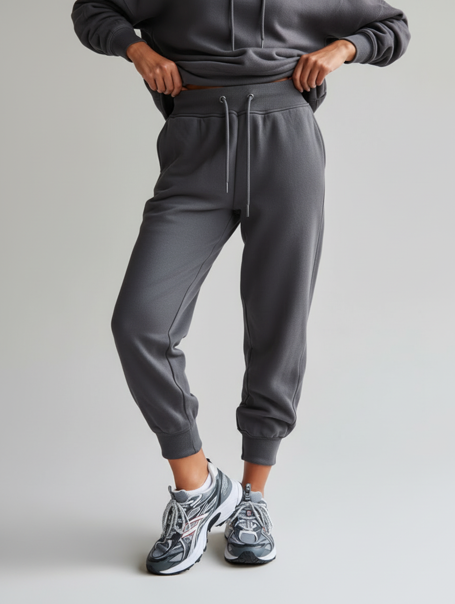 Women's Jogger Pants with Elastic Waistband and Fleece Lined Interior – Fleece Lining