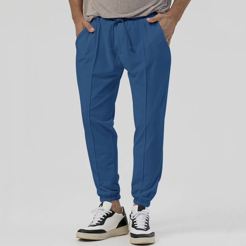 Pantaloni da Tuta Uomo con Vestibilità Ampia e Gamba Affusolata – Vita Media