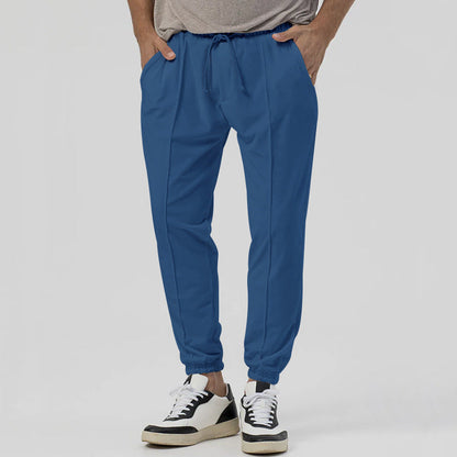 Pantaloni da Tuta Uomo con Vestibilità Ampia e Gamba Affusolata – Vita Media