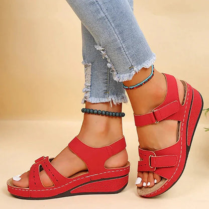 Sandali da Donna Slip-On con Supporto Arco Plantare e Suola Traspirante – Stile Sandali