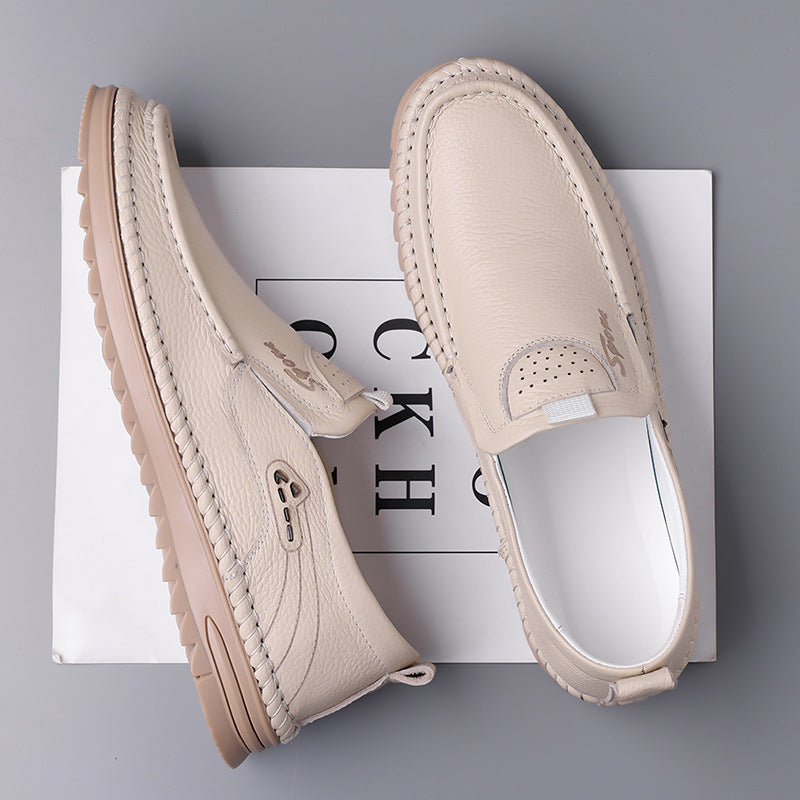 Zapatos de Conducción para Hombre con Suela de Goma y Diseño Slip-On