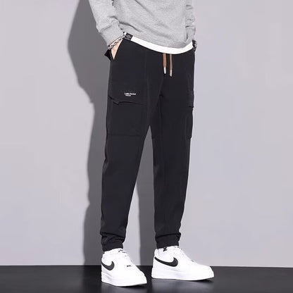 Pantaloni Jogger Uomo Sportivi con Coulisse – Slim Fit e Gamba Dritta