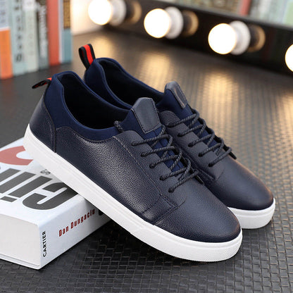 Herresneakers med snørebånd, åndbar overdel og let design – casual sneakers