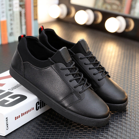 Herresneakers med snørebånd, åndbar overdel og let design – casual sneakers