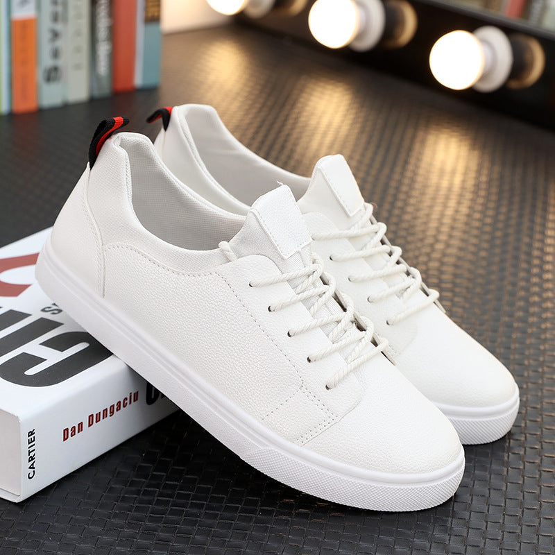 Herresneakers med snørebånd, åndbar overdel og let design – casual sneakers