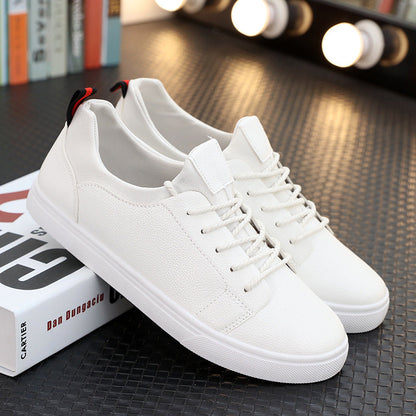 Herresneakers med snørebånd, åndbar overdel og let design – casual sneakers