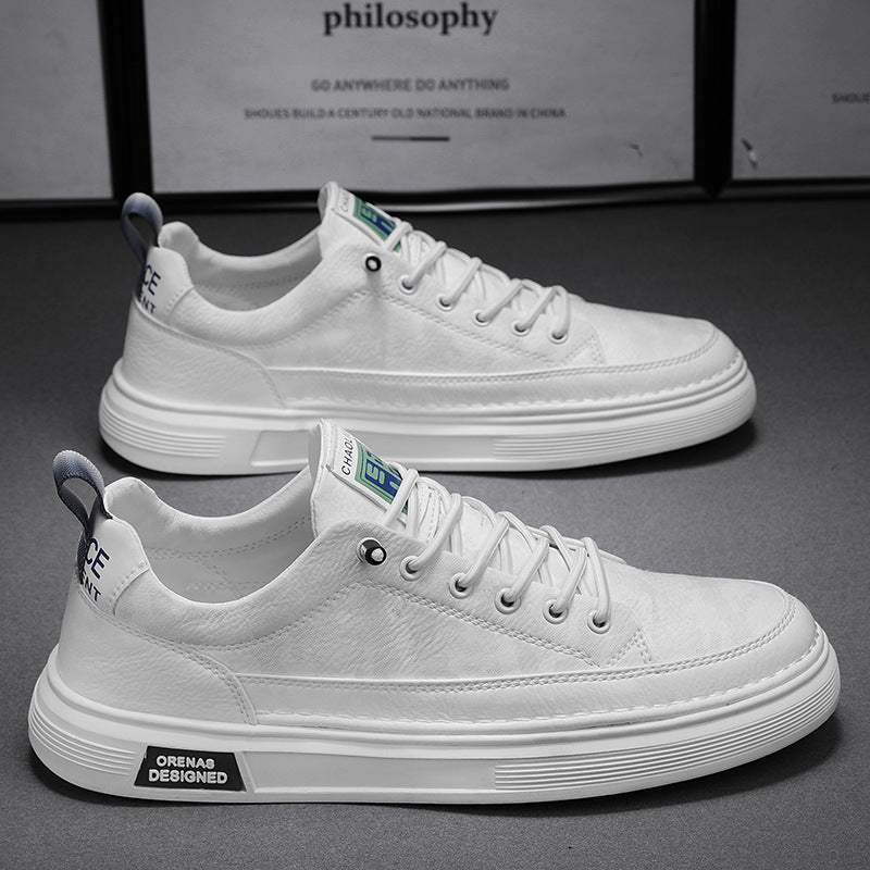 Slip-on herresneakers med lav overdel og injektionsstøbt sål