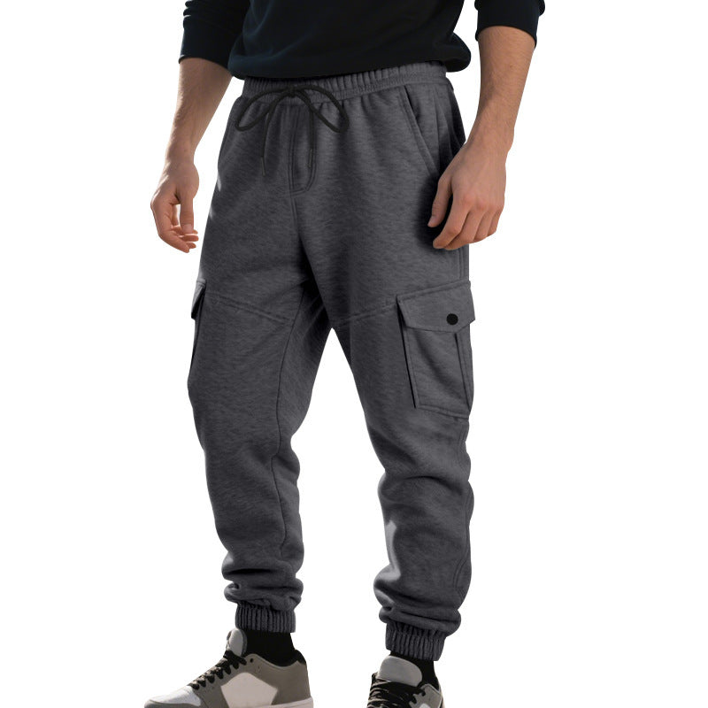 Pantaloni da Lavoro Uomo Larghi con Polsino alla Caviglia e Multitasche – Design Funzionale