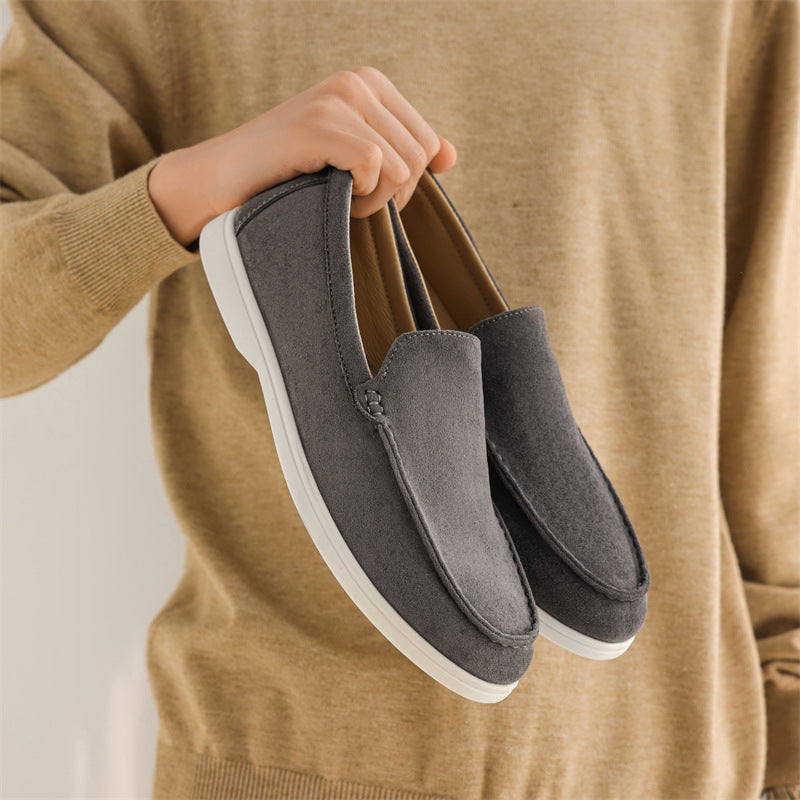Mocassini Uomo in Tela Senza Lacci con Suola Morbida – Scarpe Casual da Guida
