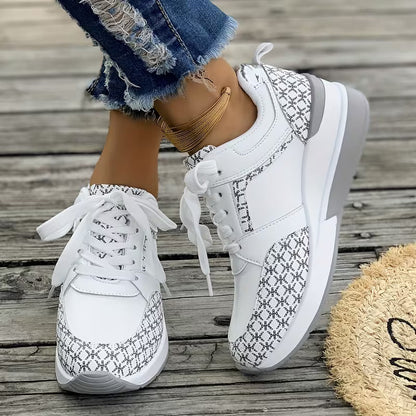 Scarpe Donna Tacco Largo Suola Spessa Supporto Comfort – Scarpe Quotidiane