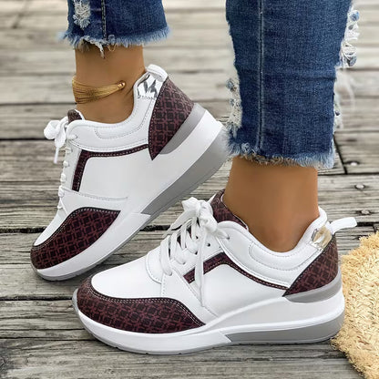 Scarpe Donna Tacco Largo Suola Spessa Supporto Comfort – Scarpe Quotidiane