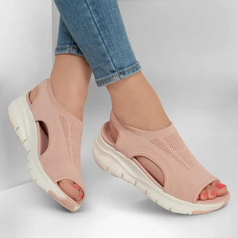 Sandali Estivi Donna Slip On con Supporto Arco Plantare e Plantare Sagomato – Stile Sandali