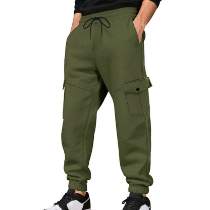 Pantaloni da Lavoro Uomo Larghi con Polsino alla Caviglia e Multitasche – Design Funzionale