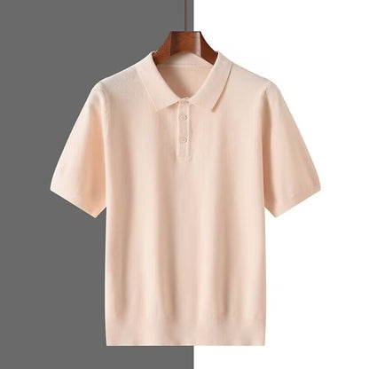 Polo Uomo Estiva a Manica Corta Tinta Unita – Stile Versatile