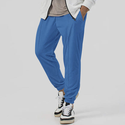 Pantaloni da Tuta Uomo con Vestibilità Ampia e Gamba Affusolata – Vita Media