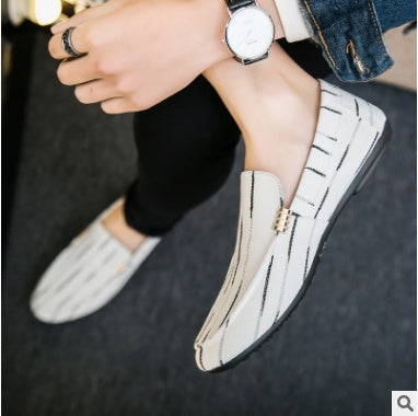 Mocassini Uomo Senza Lacci in Tela Traspirante – Scarpe Casual Quotidiane