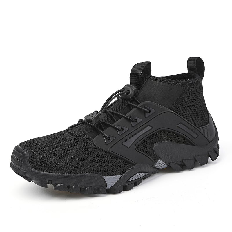 Scarpe da Trekking da Uomo a Mezza Gamba con Suola in Gomma Antiscivolo per Outdoor