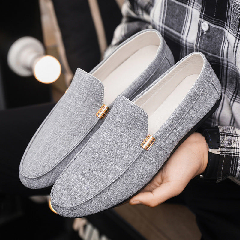 Mocassini Uomo Slip-On Traspiranti con Punta Tonda – Scarpe Business Casual
