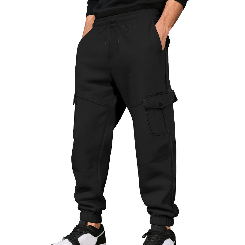Pantaloni da Lavoro Uomo Larghi con Polsino alla Caviglia e Multitasche – Design Funzionale