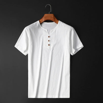 Maglietta Uomo con Girocollo e Vestibilità Comoda – Design Leggero Casual
