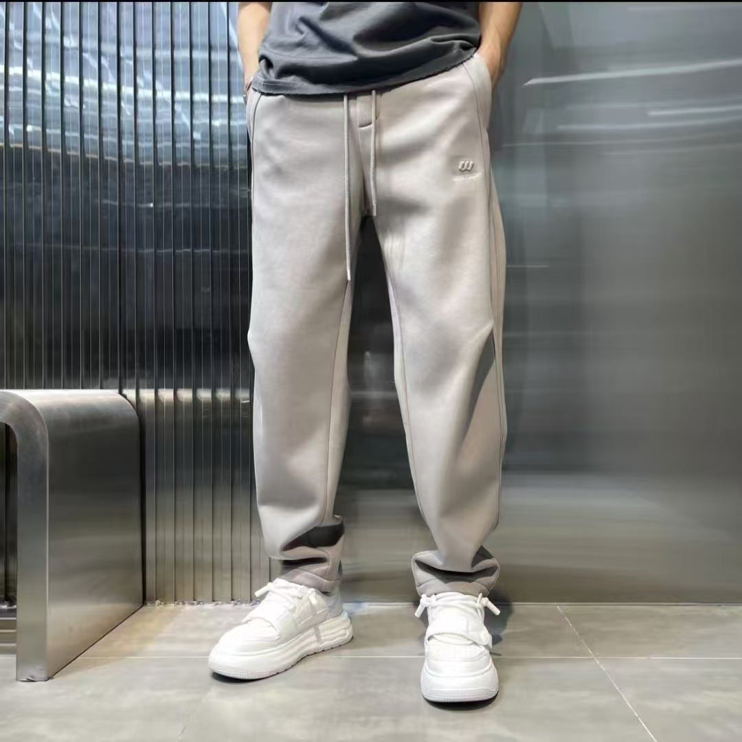 Pantaloni Tuta Uomo con Coulisse e Gamba Affusolata – Vestibilità Ampia