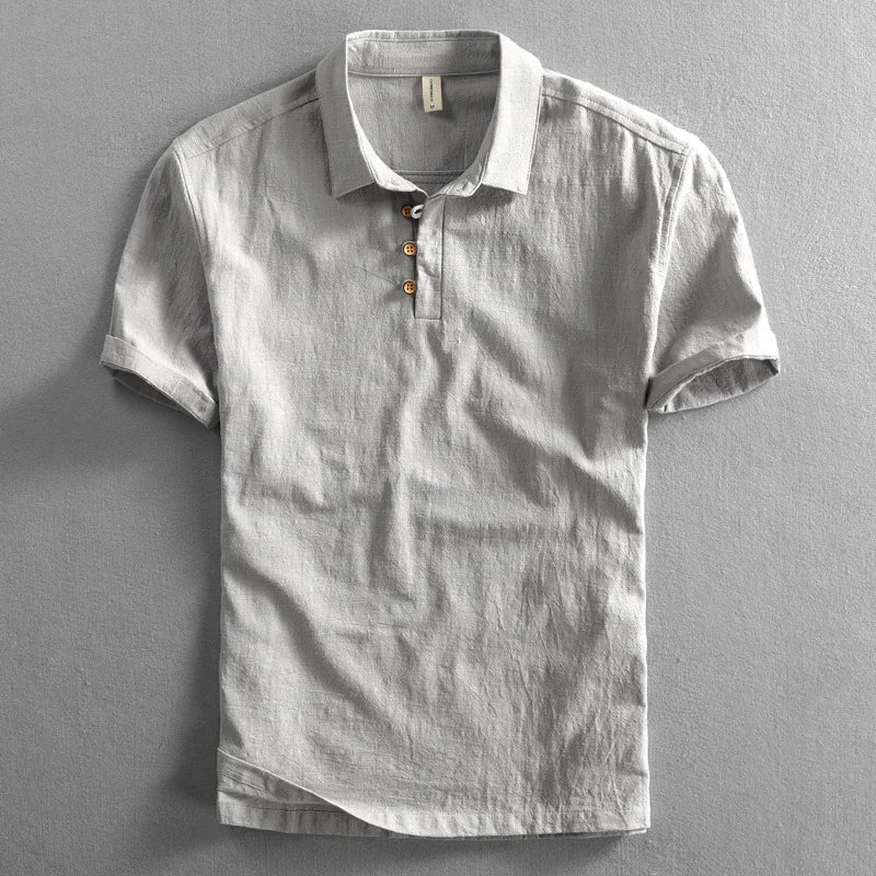 Polo da Uomo a Manica Corta con Vestibilità Comoda