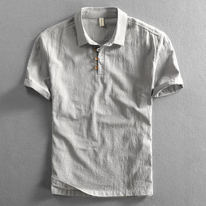 Polo da Uomo a Manica Corta con Vestibilità Comoda