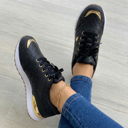Sneakers da Donna Leggere e Traspiranti con Suola Spessa – Calzata Adattabile