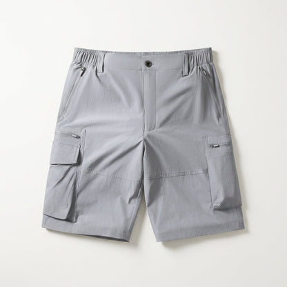 Pantaloncini Cargo Uomo ad Asciugatura Rapida con Multitasche – Vestibilità Comoda