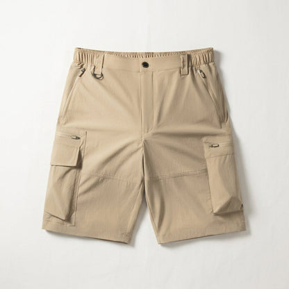 Pantaloncini Cargo Uomo ad Asciugatura Rapida con Multitasche – Vestibilità Comoda