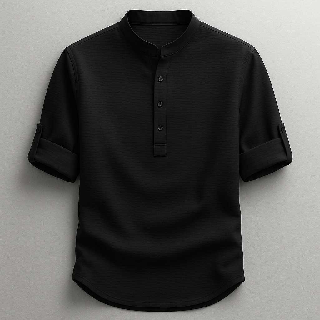Camicia Uomo con Bottoni e Colletto Classico – Vestibilità Slim Fit Elegante