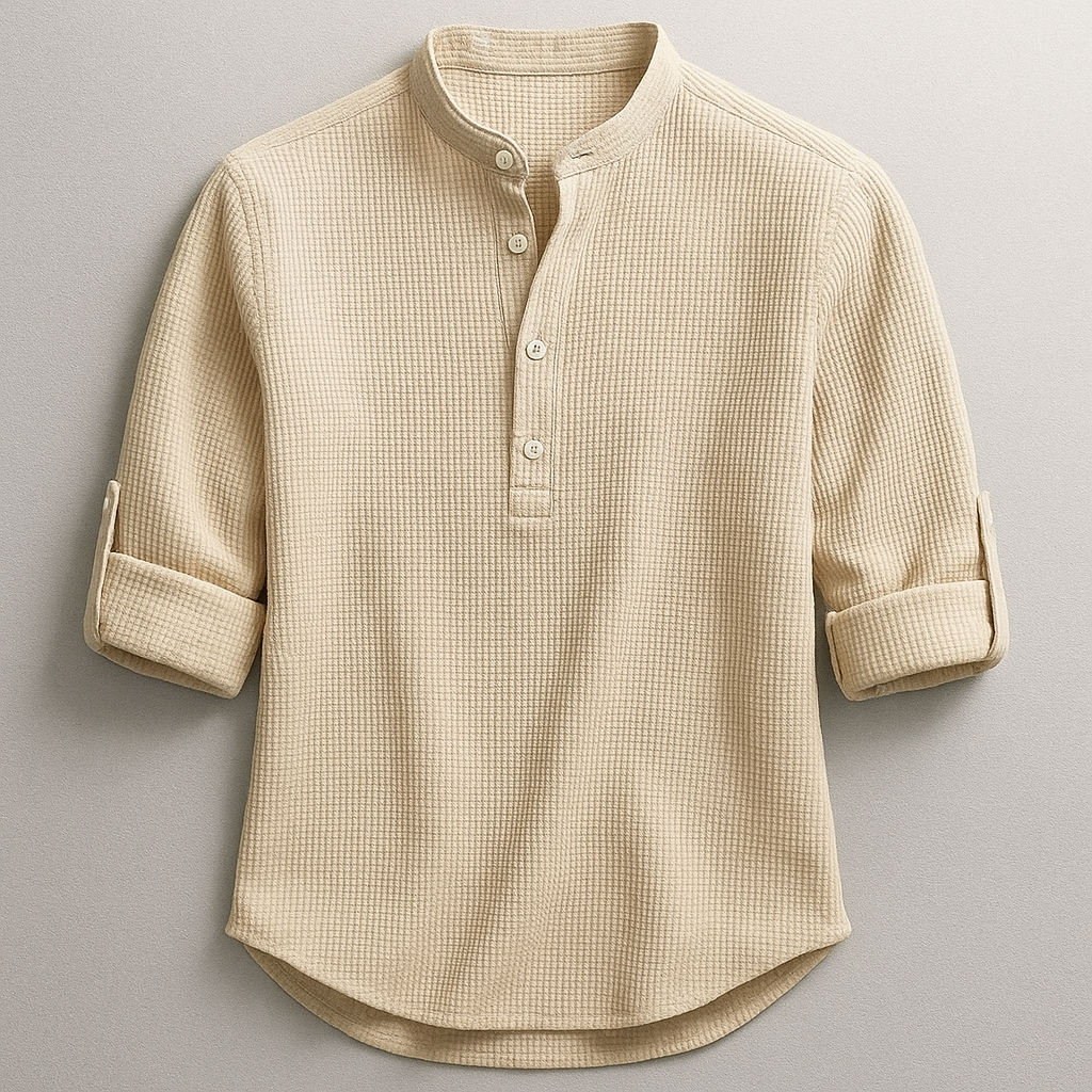 Camicia Uomo con Bottoni e Colletto Classico – Vestibilità Slim Fit Elegante