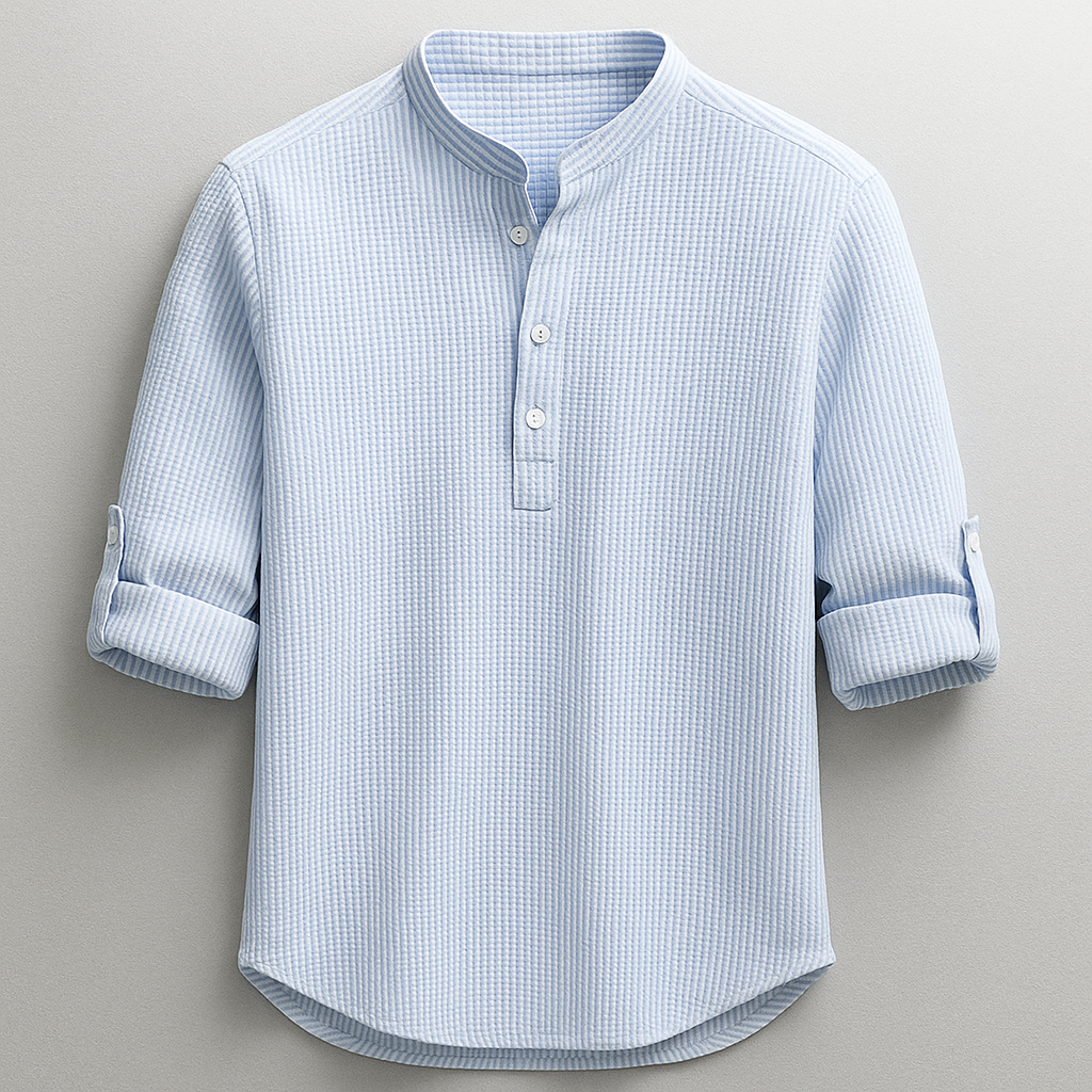 Camicia Uomo con Bottoni e Colletto Classico – Vestibilità Slim Fit Elegante