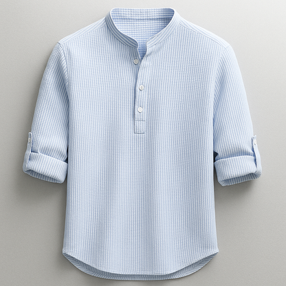 Camicia Uomo con Bottoni e Colletto Classico – Vestibilità Slim Fit Elegante