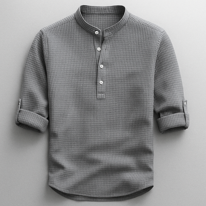Camicia Uomo con Bottoni e Colletto Classico – Vestibilità Slim Fit Elegante