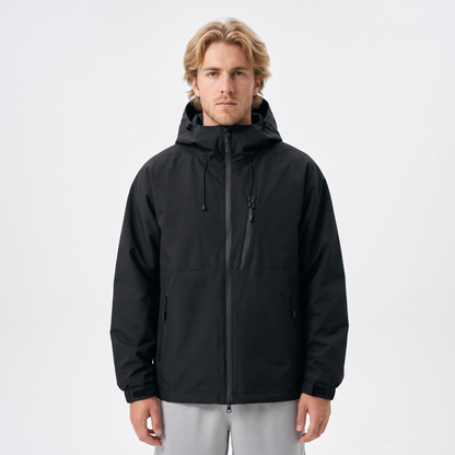 Giacca Tecnica Impermeabile con Cappuccio – Vestibilità Comoda