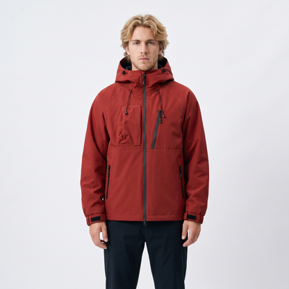 Giacca Tecnica Impermeabile con Cappuccio – Vestibilità Comoda
