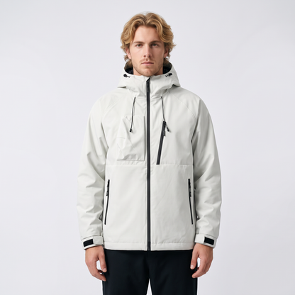 Giacca Tecnica Impermeabile con Cappuccio – Vestibilità Comoda
